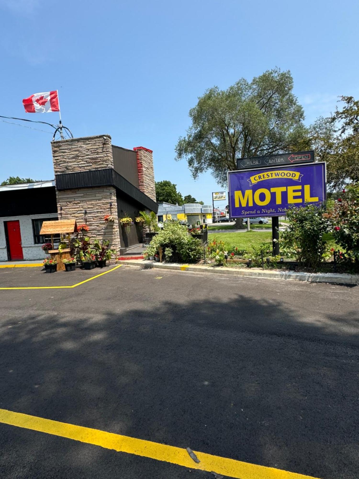 Crestwood Motel Burlington Exterior foto
